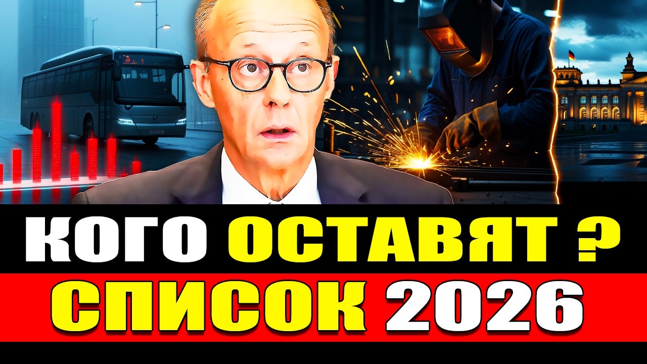 🔥 КТО ОСТАНЕТСЯ В ГЕРМАНИИ? Новые требования и список профессий.