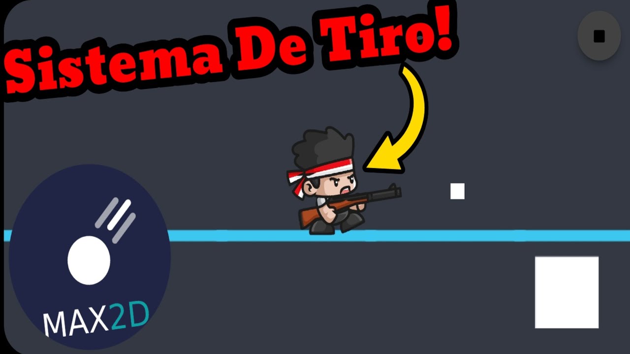 Como Fazer Um Sistema de Tiro No Max2d!