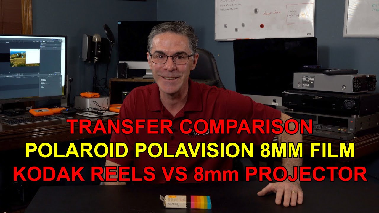 Transfer Comparison of Polaroid Polavision 8m Film Using The Kodak Reels vs A 8mm projector