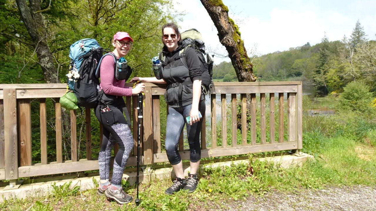 Rando trek et bivouac en autonomie autour du lac de saint pardoux sur GRP. J'ai embarqué une amie !