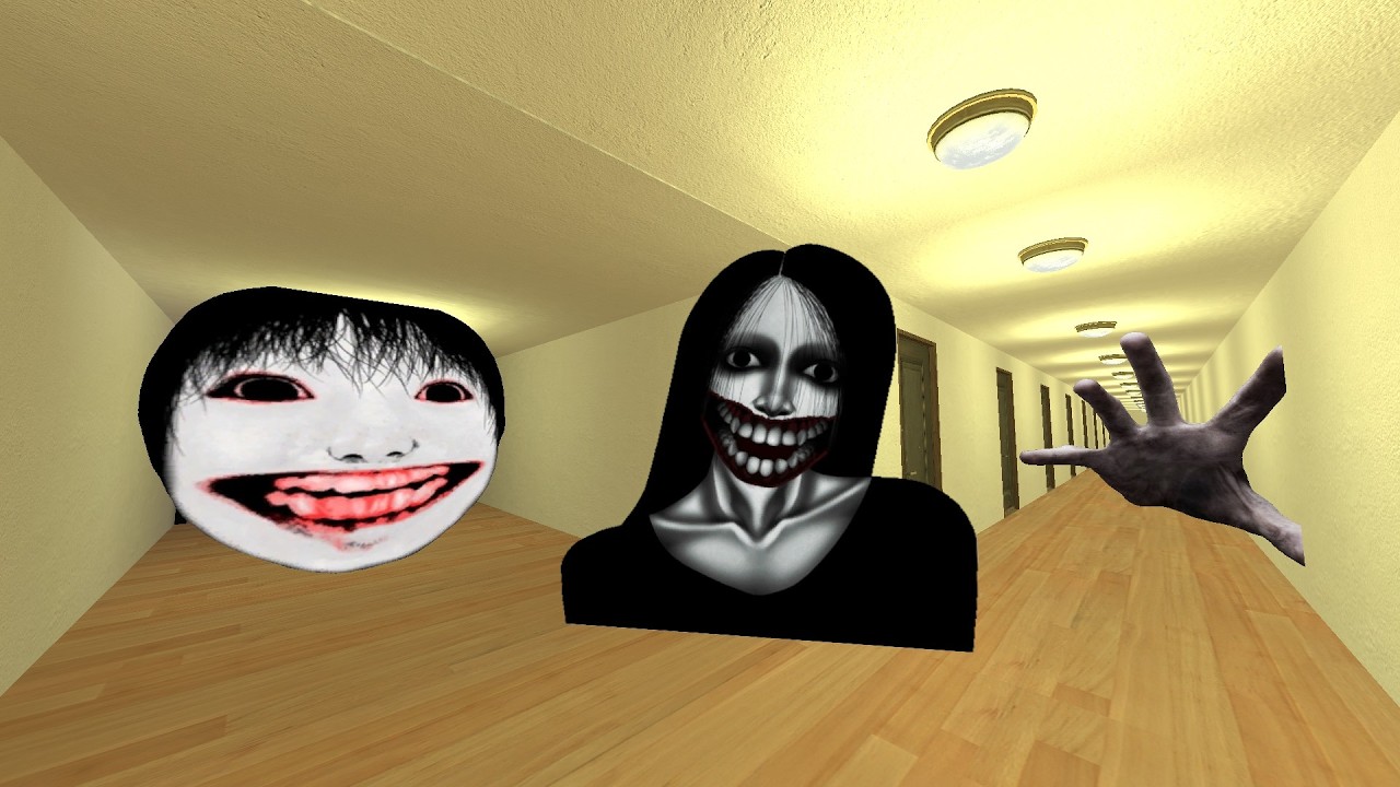 MY NAME IS YYY CTP ALLIHO YOSHIE AND HAND 1 IN LIMINAL HOTEL GMOD #Gmod_Rakib #Nextbots