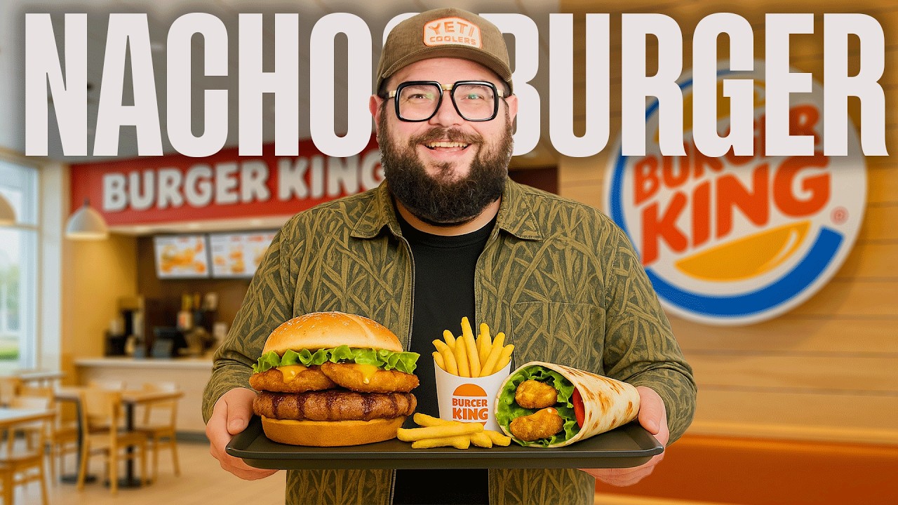 BURGER KING RISPONDE A MCDONALD’S: NUOVO CHEESE NACHOS BURGER