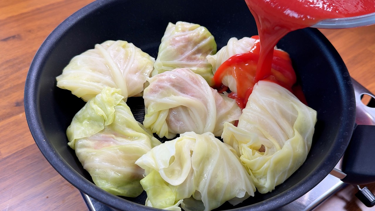 양배추 이렇게 먹을 생각을 왜 못했을까? 살도 빠지고 맛있어요! 이거 정말 대박이네요