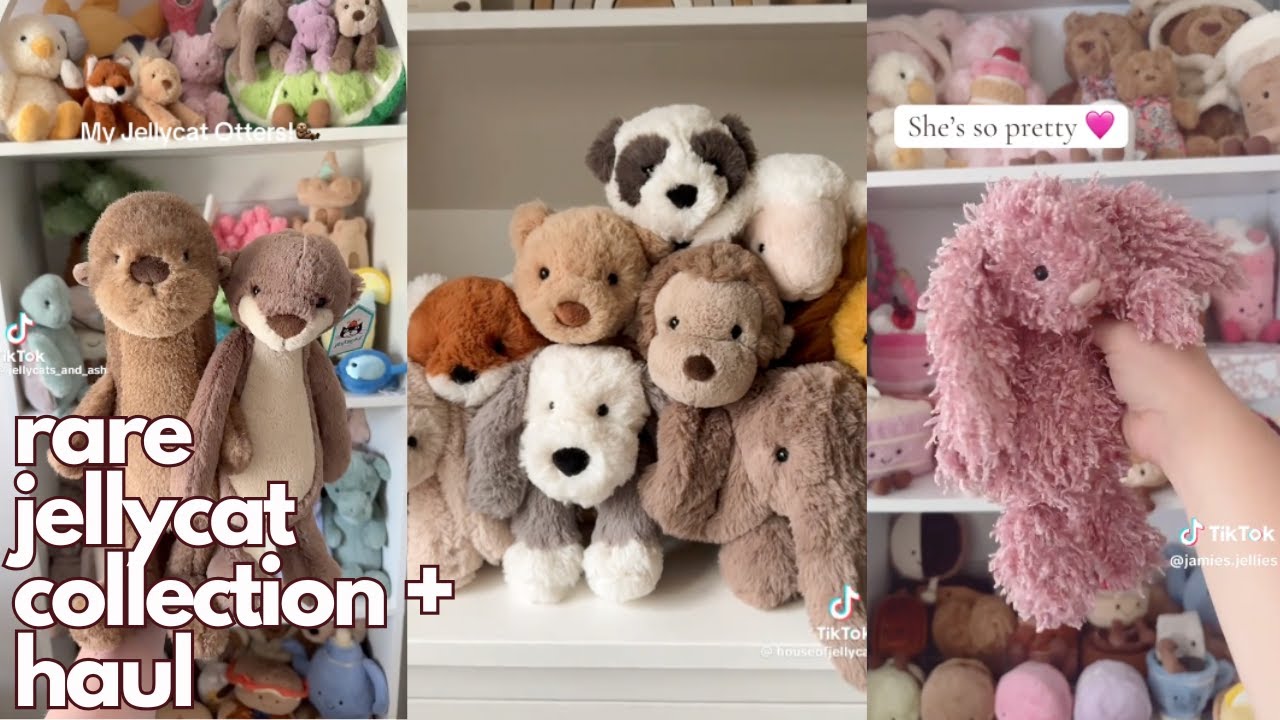 RARE JELLYCAT HAUL + COLLECTION | SMUDGE, DISCONTINUED AND WORLD EXCLUSIVES JELLYCATS