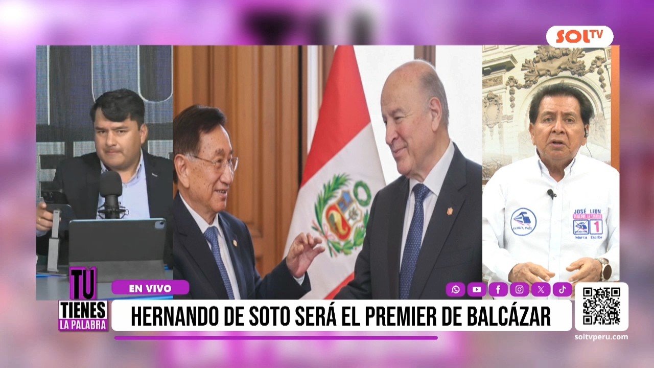 Trujillo: José León pide a Hernando de Soto cortar alianzas