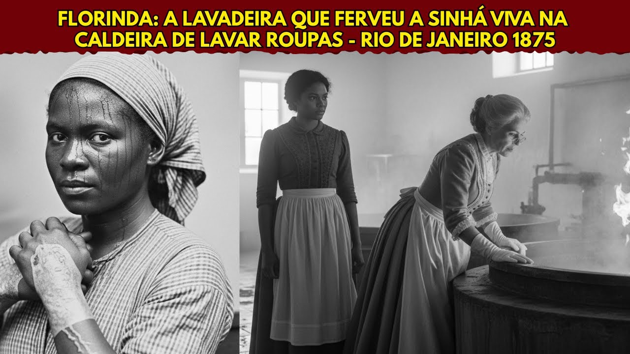 Tia Florinda: A Lavadeira Que Ferveu a Sinhá Viva na Tina de Lavar - Rio de Janeiro 1875