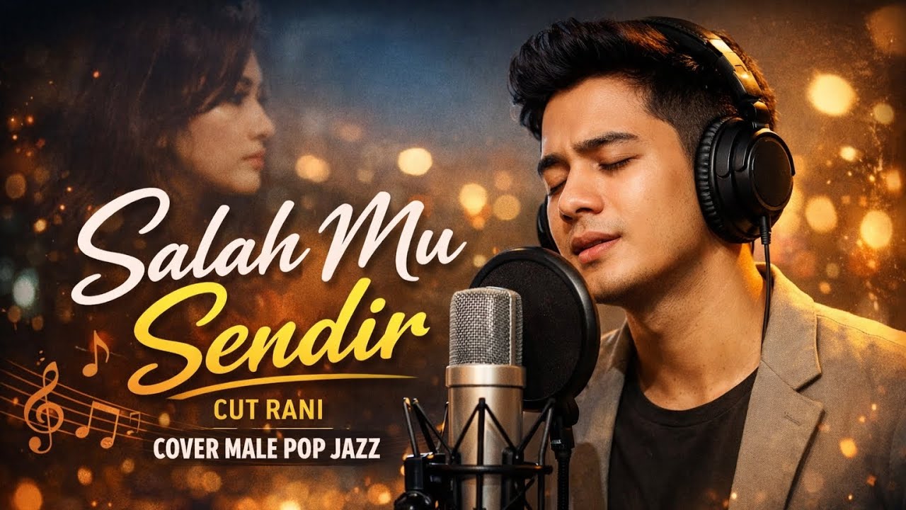 Salahmu Sendiri - CUT RANI - Jadi Pop Jazz?! (Lirik Full) 🎶 | Male Cover Masa Depan Digital