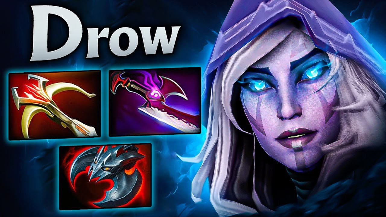 Drow Ranger Insane Damage Comeback🔥🔥🔥33Kills One Shot | Dota 2