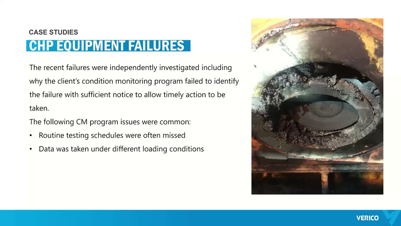 Webinar - Online Condition Monitoring of Coal Handling Plant (CHP) Machinery | Verico