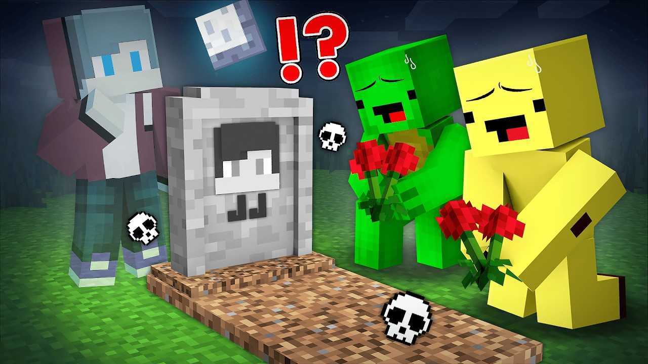 Кто-то убил Джей-Джея в Minecraft - Maizen JJ and Mikey