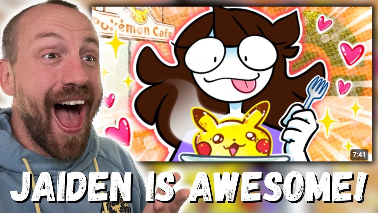 JAIDEN IS AWESOME!!! JaidenAnimations I went to the Pokemon Cafe! (REACTION!!!)