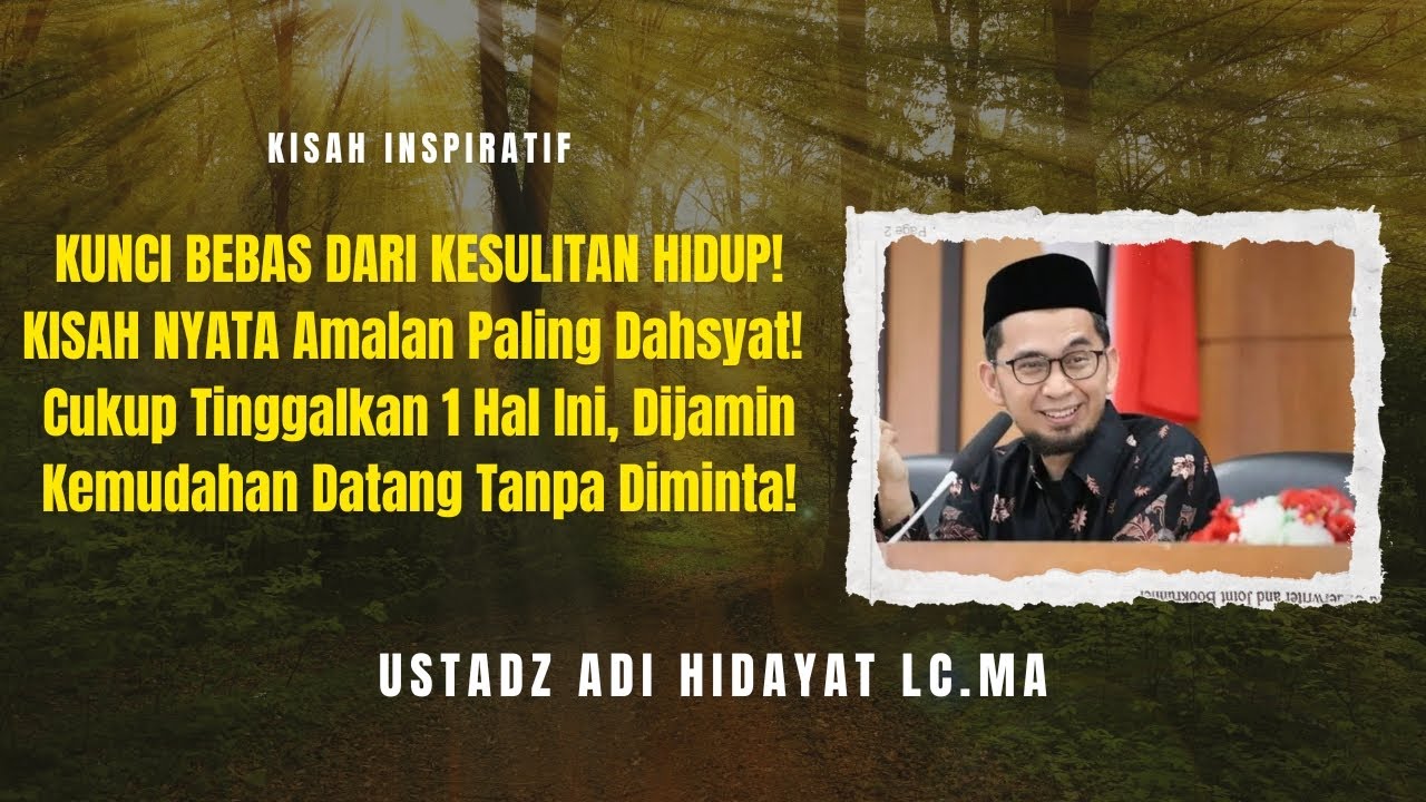 Meninggalkan Maksiat !! Amalan yang JAUH LEBIH Dahsyat untuk Kabulkan Doa #dakwah #uah 