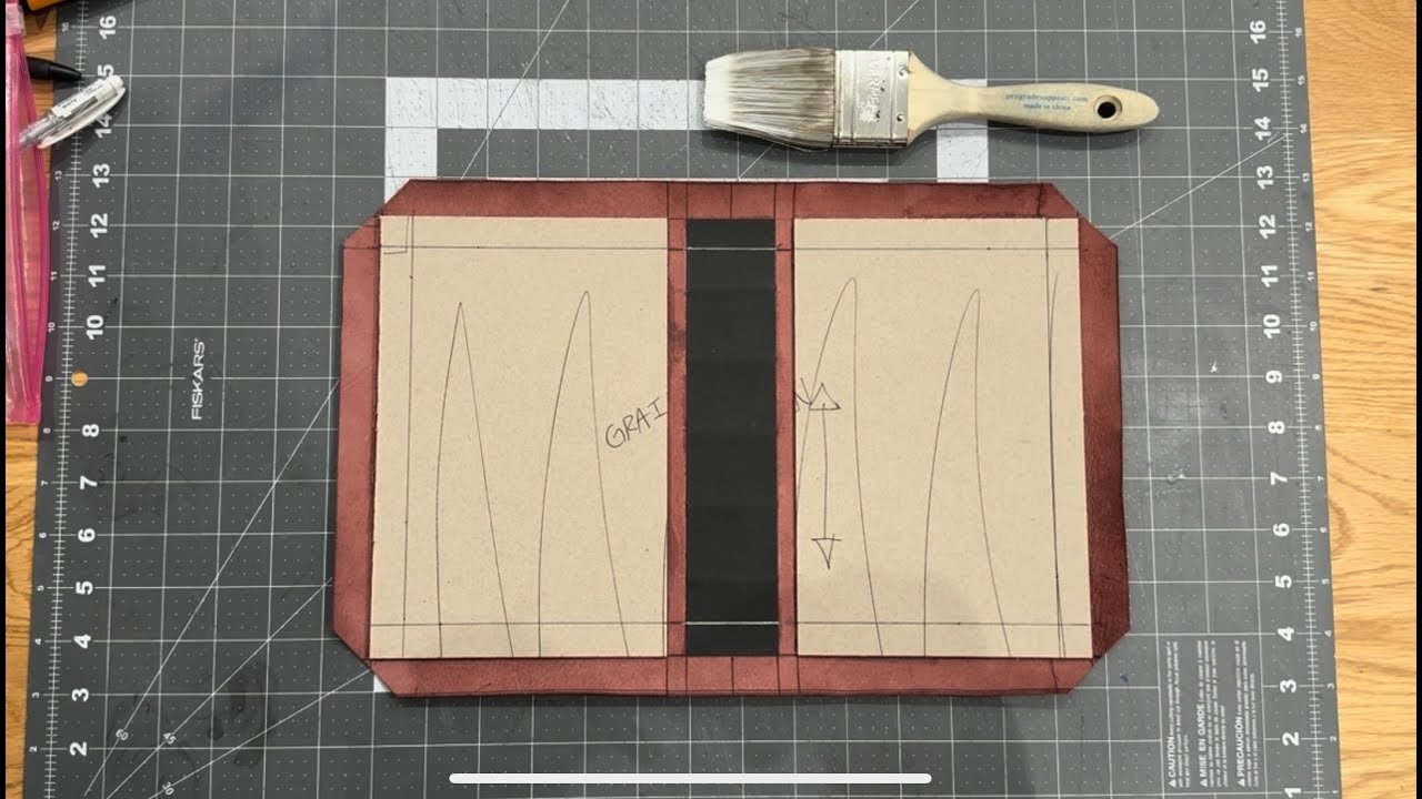 Bible Rebinding - Creating a Leather Hardback Cover