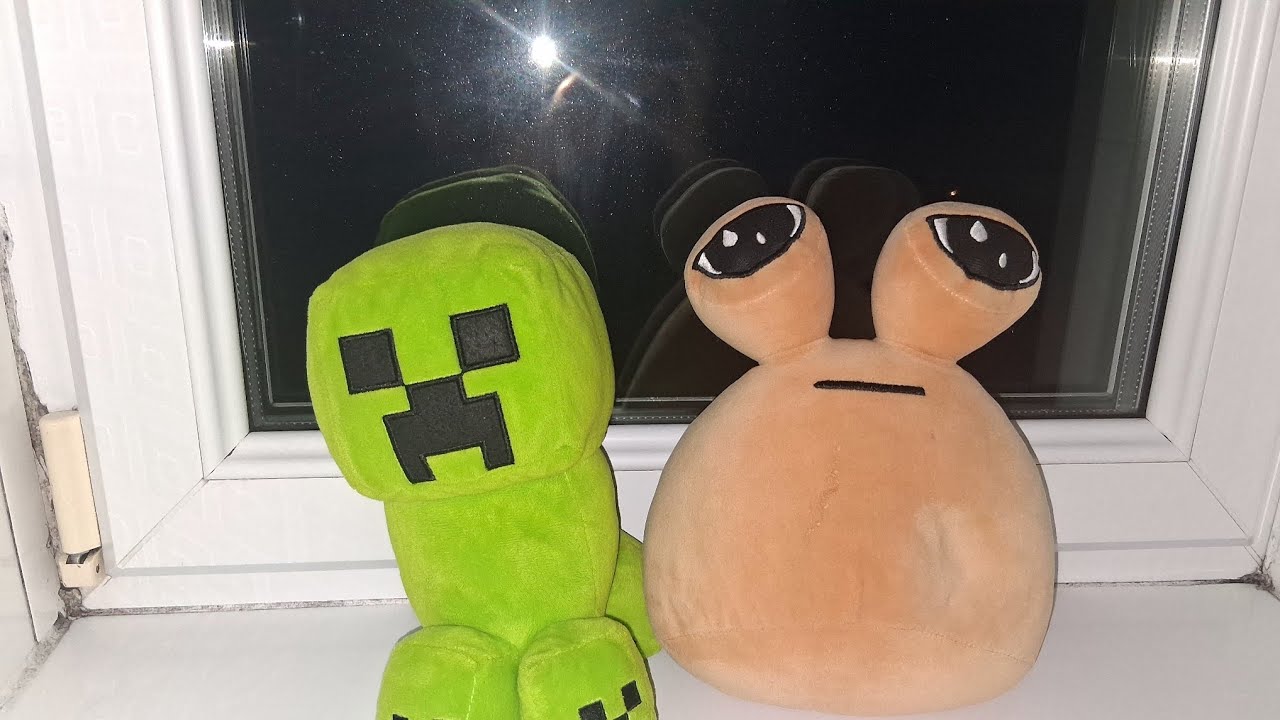 SB Movie: Creeper And Pou Are Looking At The Rain! 