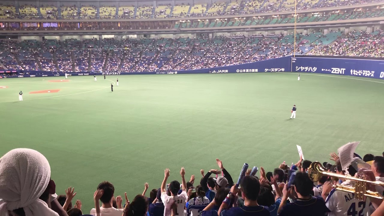 2019年9月25日 ナゴヤドーム最終戦でチャンテメドレー
