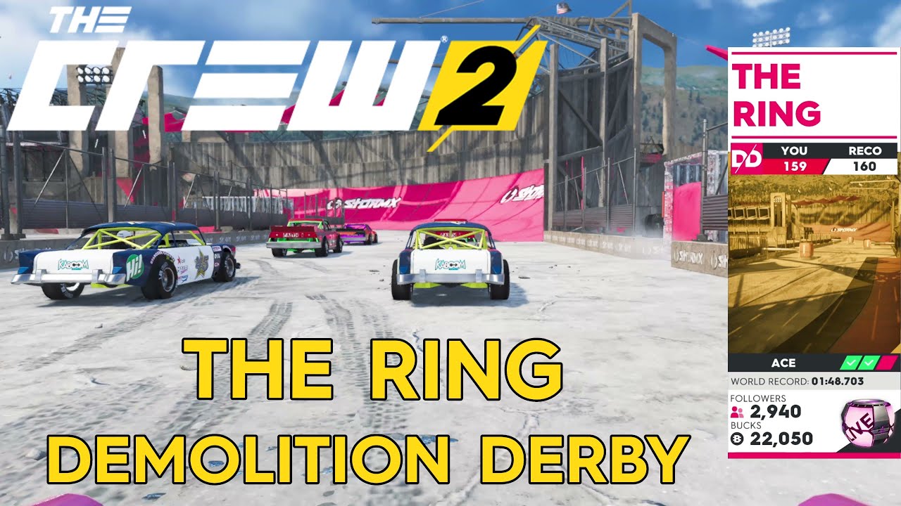 The Crew 2 | The Ring | Demolition Derby | Уровень сложности Ace