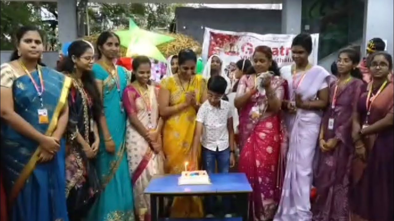 Semi Christmas Celebrations # 2024 - 25 # Gayatri Vidyalayam 