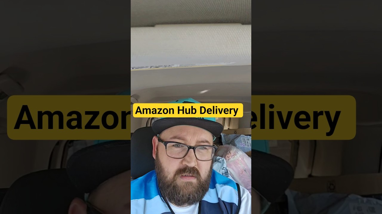 Amazon Hub delivery.  How much did I make?  #amazondelivery ##sidehustle