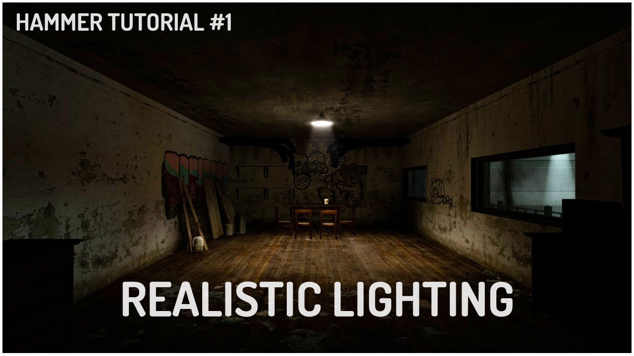 How to make REALISTIC lighting in HAMMER EDITOR