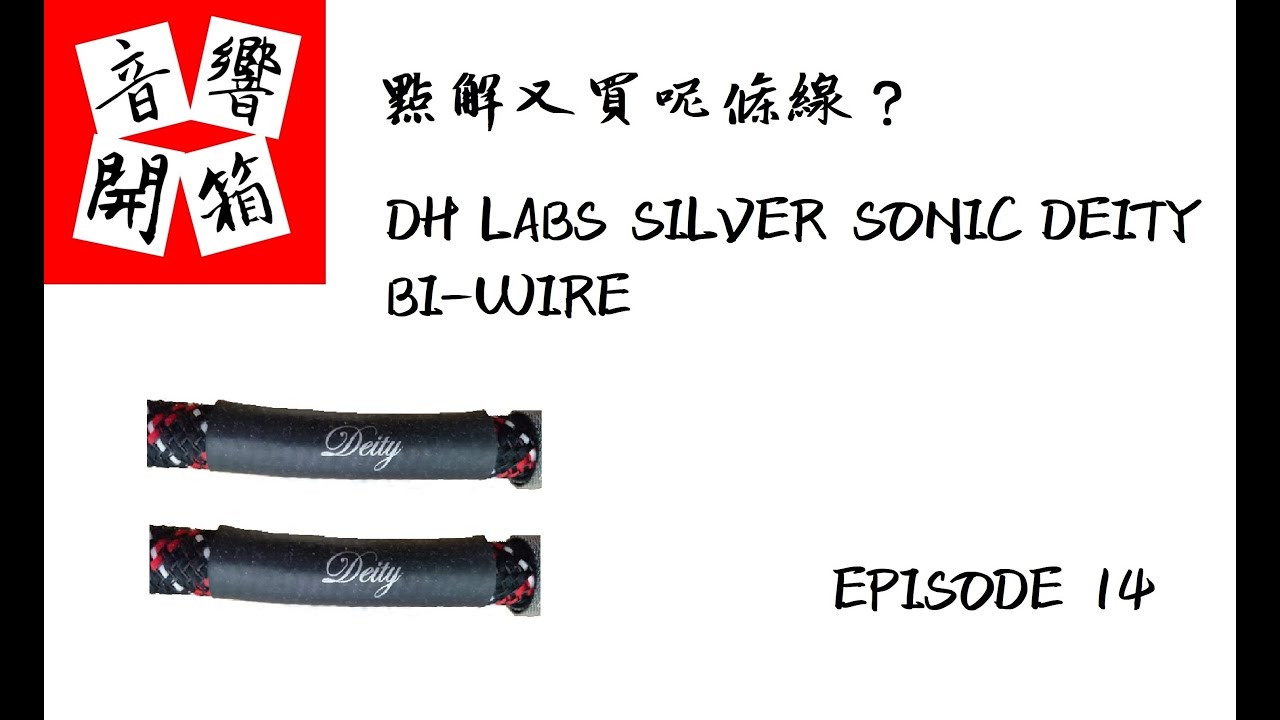 【音響開箱】【EP14】點解又買呢條線？ - DH LABS SILVER SONIC DEITY BI-WIRE