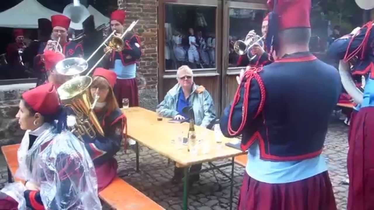 ham sur heure saint roch 2014 arguedenne musique des zouaves de walcourt