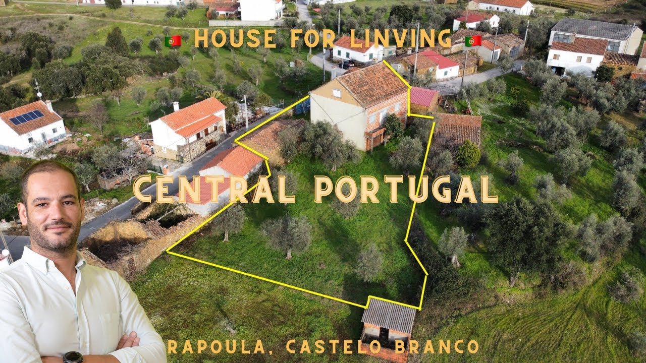 🍀 sold / vendida 🍀house with large yard near Castelo Branco, Rapoula Village