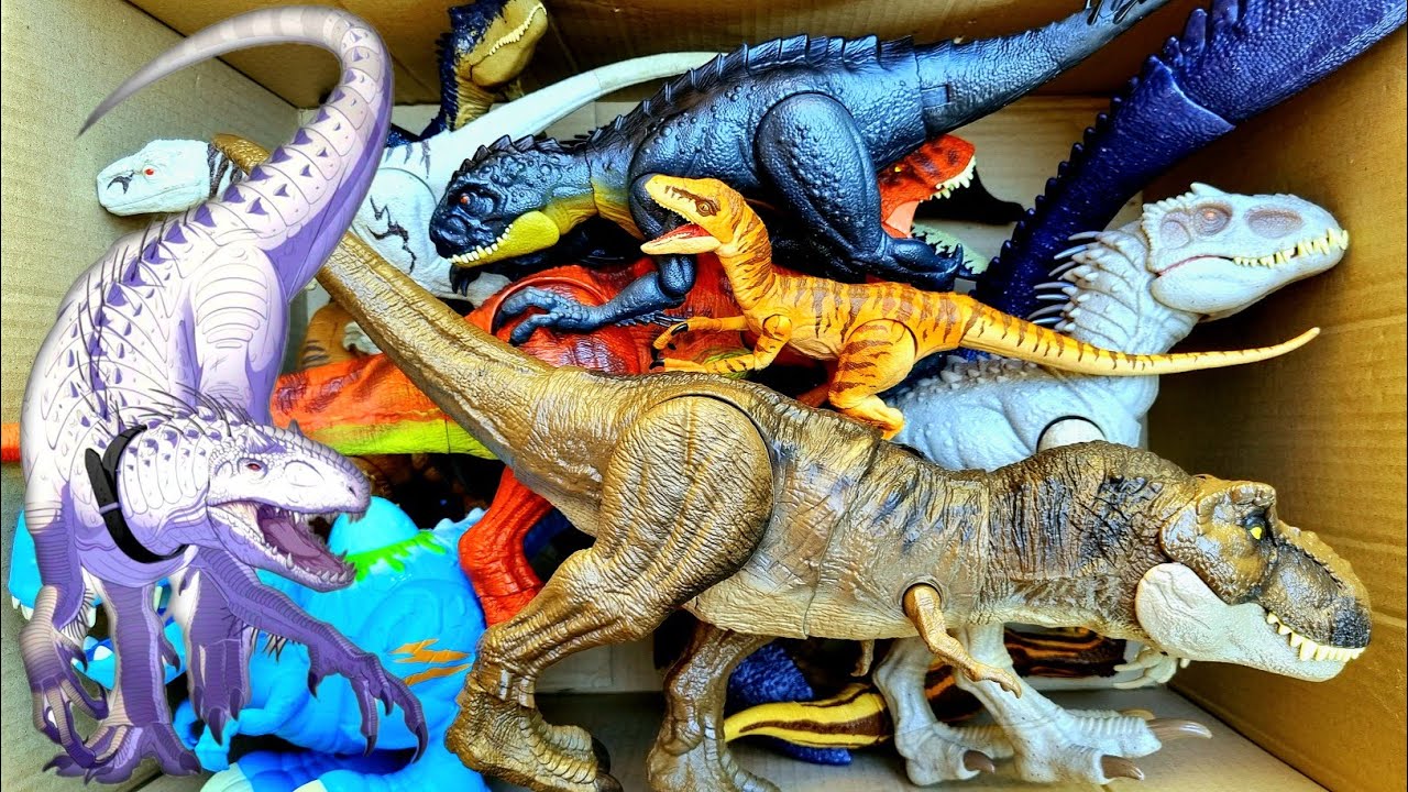 Hunting T-Rex, Distortus Rex, Spinosaurus, Megalodon, Mosasaurus And More Dinosaur Toy