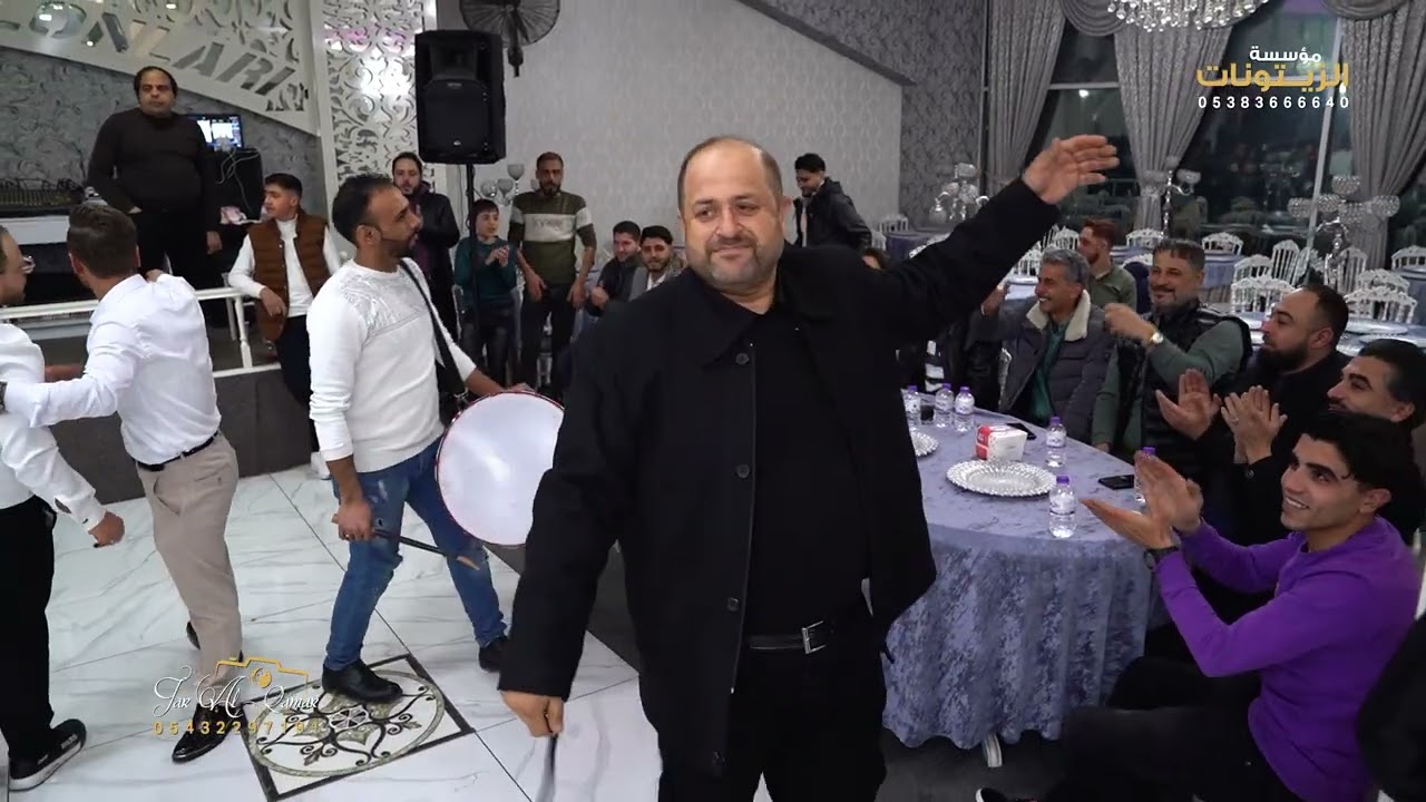 أفراح البو بطوش العكارشه بيت العساف أحيا الحفل الفنان محمد النعيمي ج2