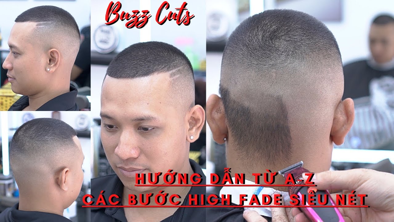 Buzz Cut Siêu Đẹp Cùng Kĩ Thuật Fade Siêu Đơn Giản Của Thành Barber | TUẤN BARBER SHARING