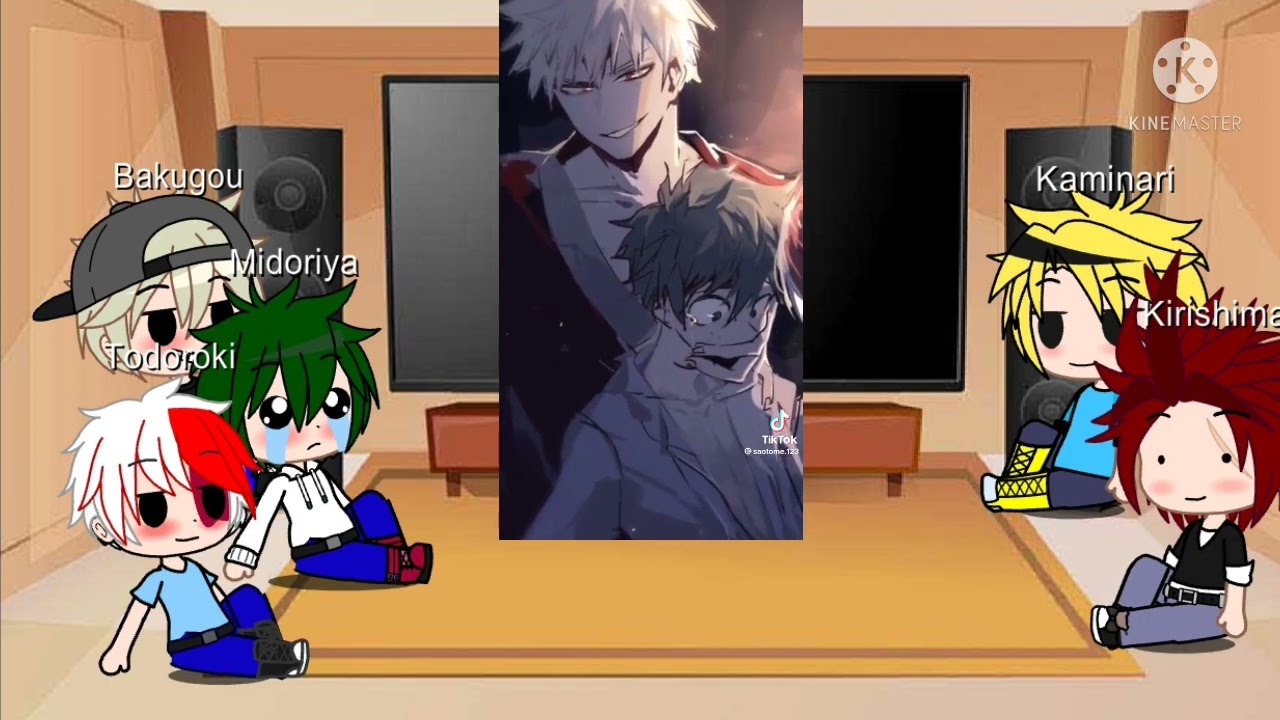 MHA reacciona a todobakudeku y kirikami (me salió mal)