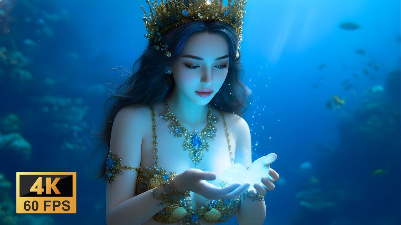 Lost Depth Mermaid Calm | AI Music Video in 4K Ultra Realistic | Mermaid Realm