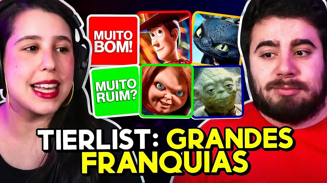 QUAL É A MELHOR DAS FRANQUIAS?! | Tierlist - Corte de Live