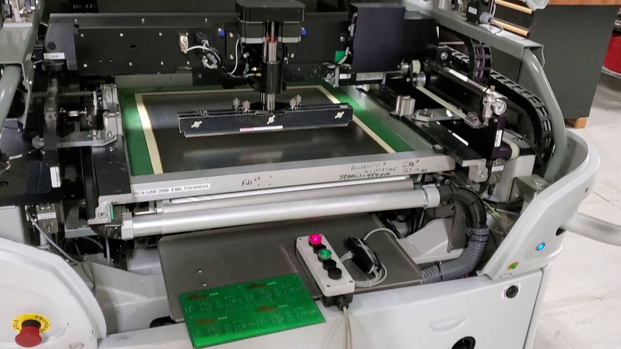 Demonstration of DEK Horizon 02i Machine 2 of 2