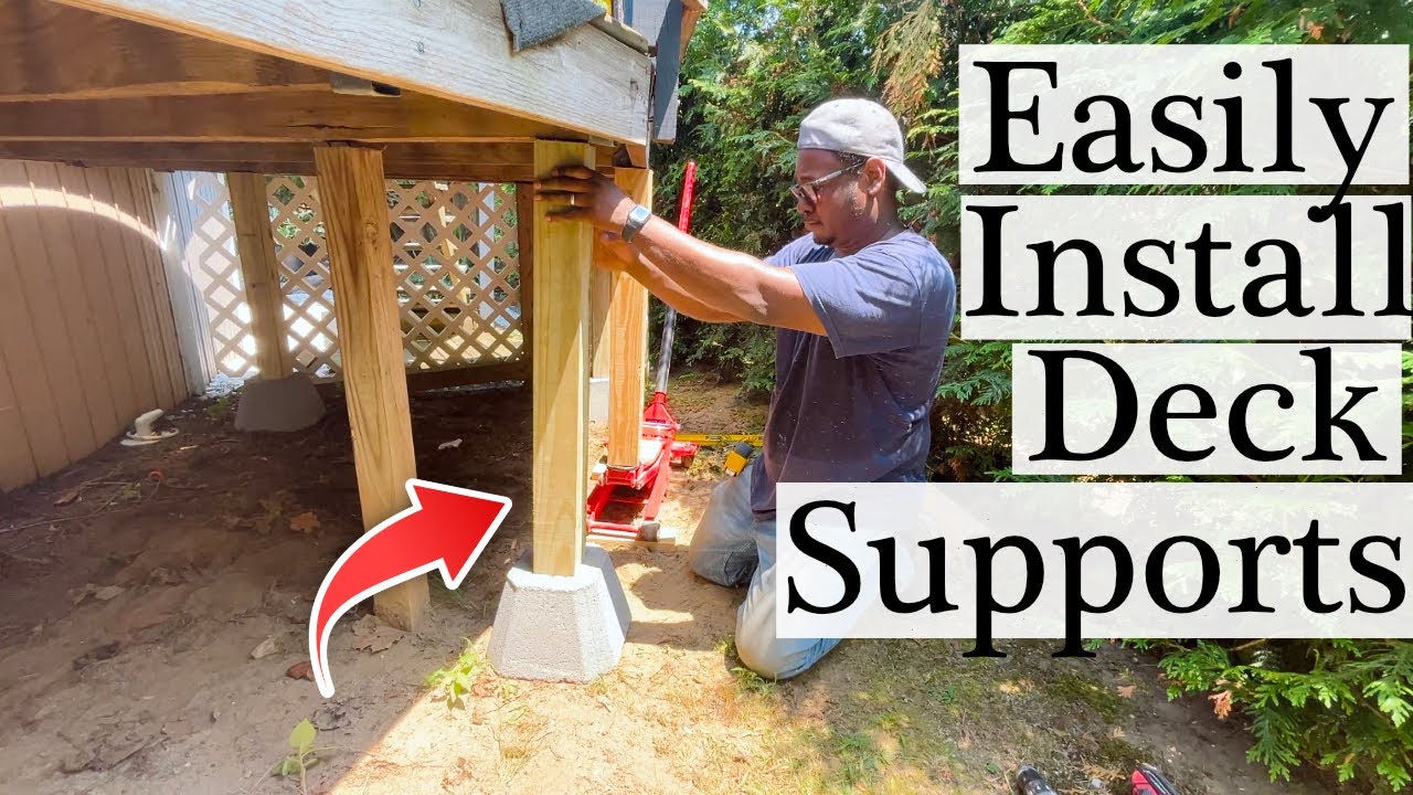 How To Replace Deck Support Beams