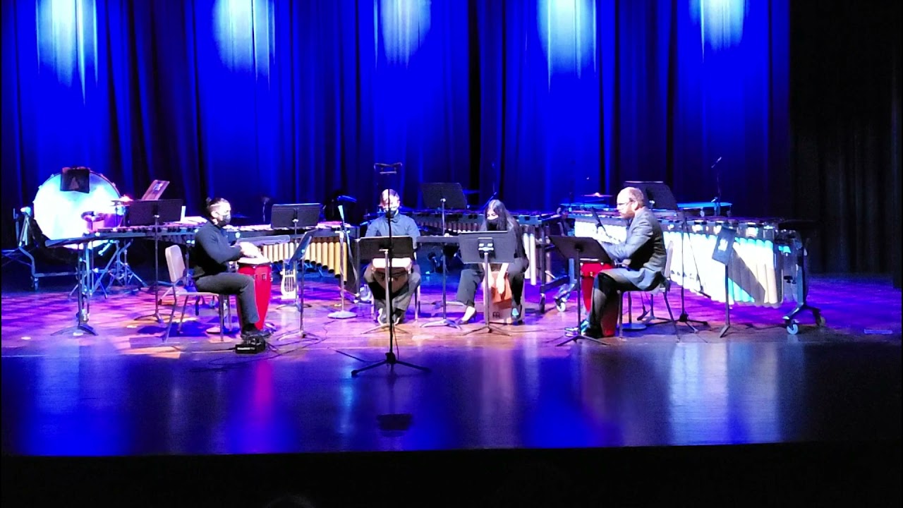 Shipping Crates and Four by Six - Polk State Percussion Ensemble