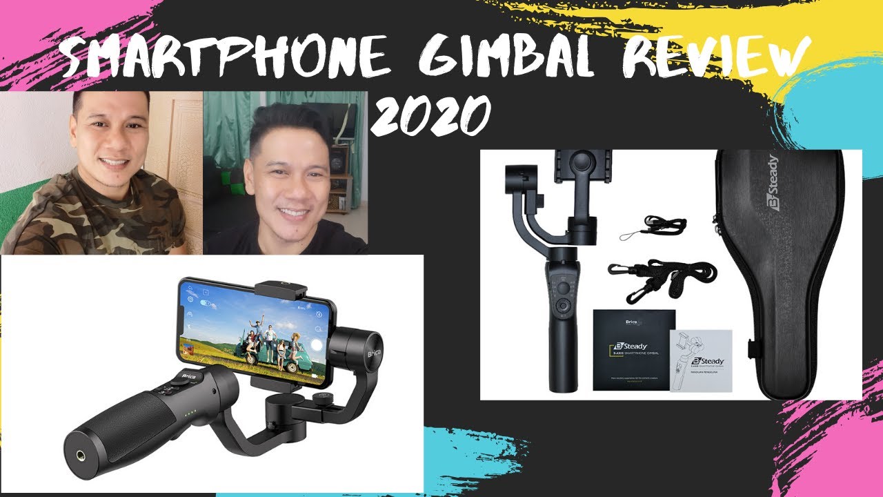 How to use a SMARTPHONE GIMBAL REVIEW (Brica B-Steady/ 3 -axis)