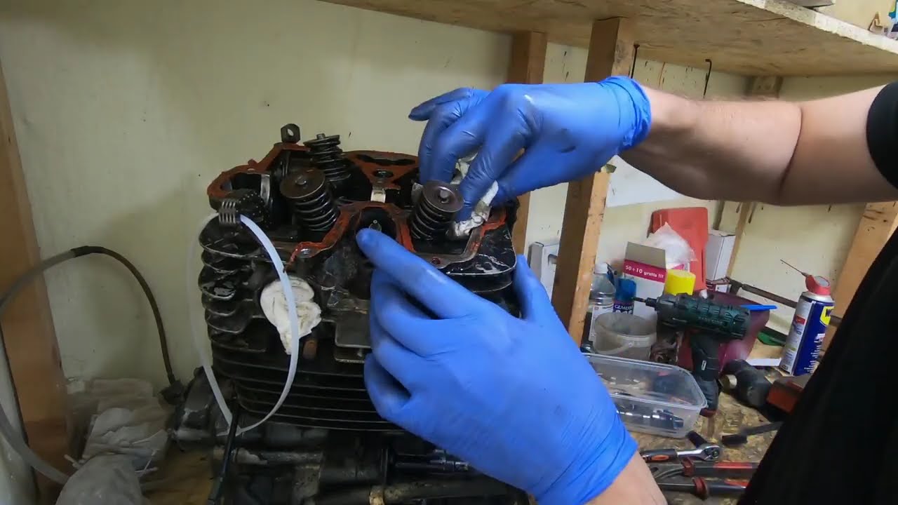 No.12 Honda XL600 RMG 1987 - Engine (Why you should inspect the engine on a rust bucket bike)