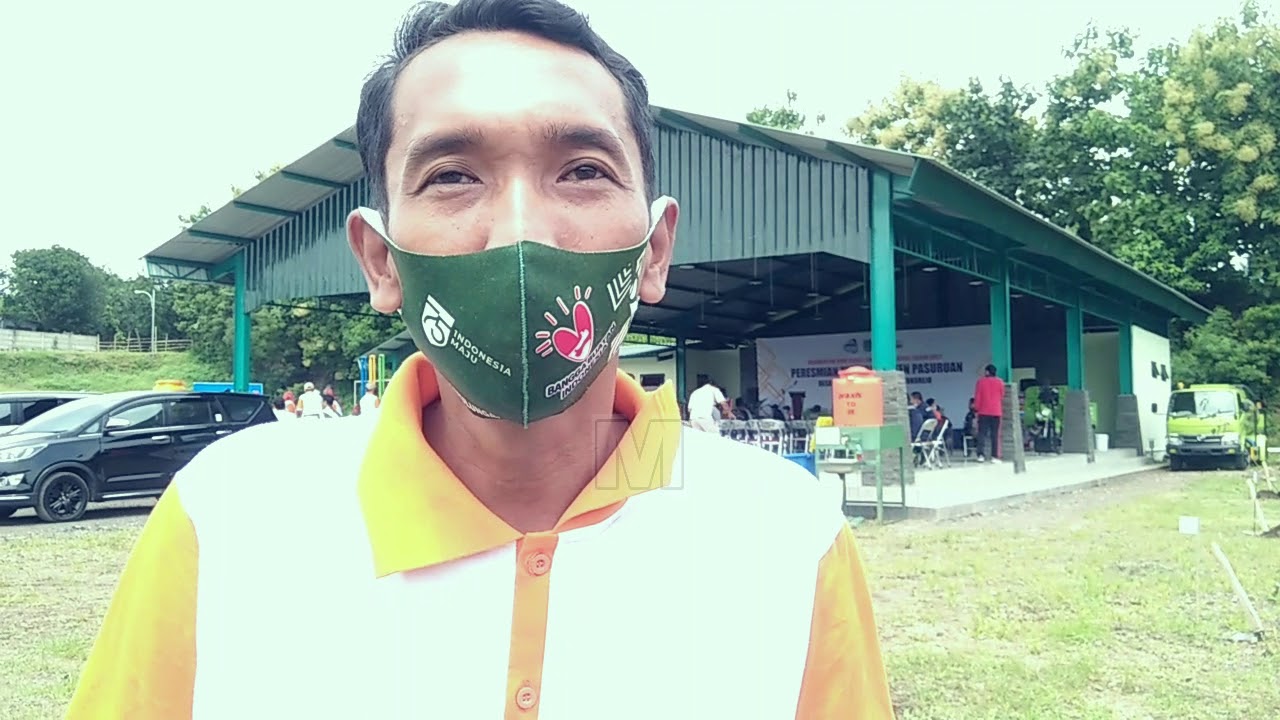 Peringati HPSN 2021 Sekaligus Peresmian TPA Wonokerto 