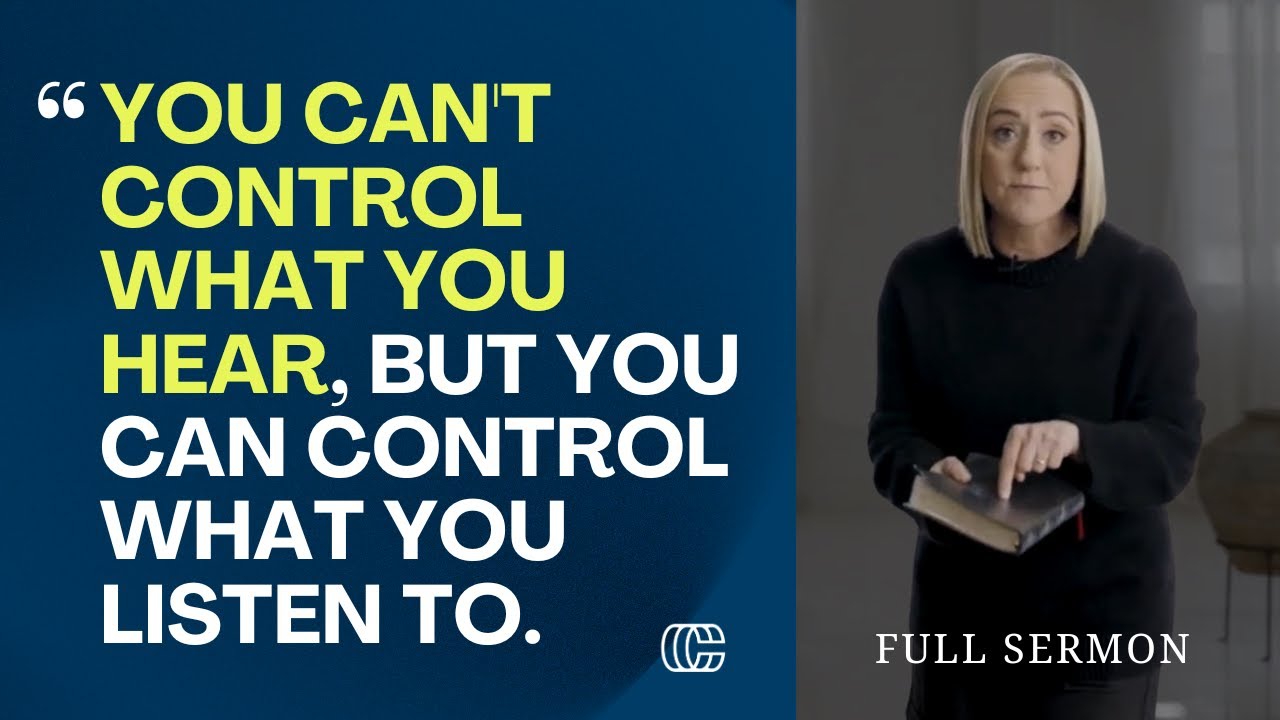 Who Are You Listening To? Defeat Your Goliath | Christine Caine Sermon | Full Sermon