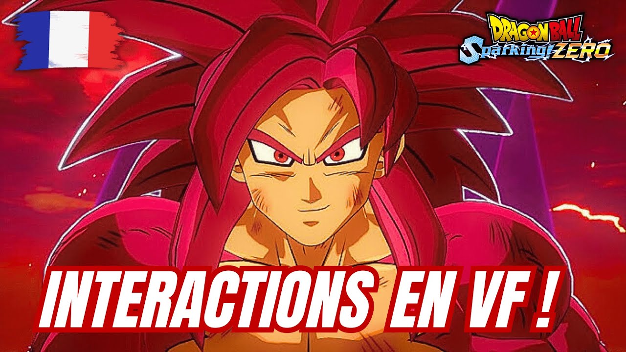 GOKU DAIMA SUPER SAYAIN 4 (DBKAI)  MOD VF Dragon Ball Sparking! Zero -   INTERACTIONS