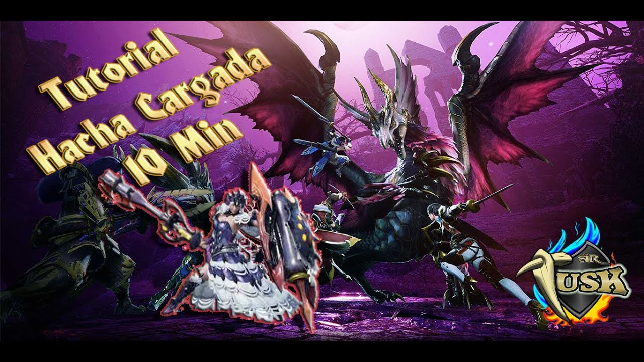 Tutorial Monster Hunter Rise Sunbreak CB (Hacha Cargada) en 10 min