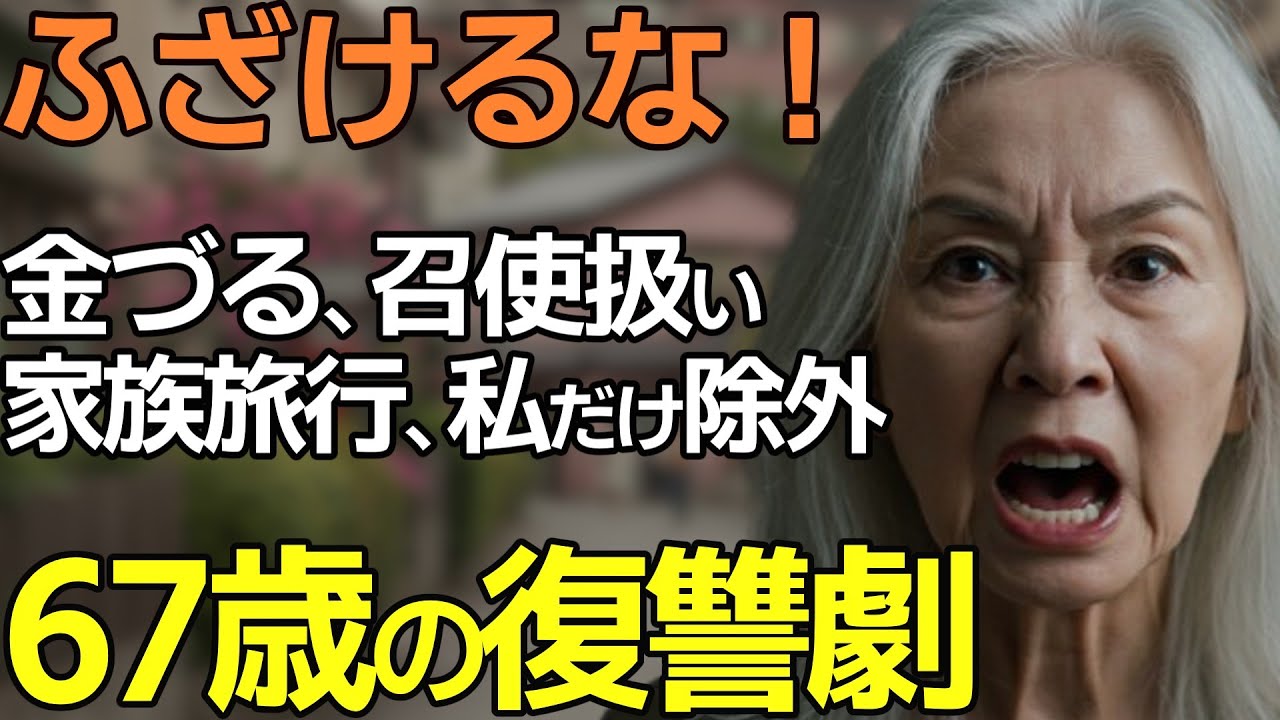 【シニアライフ】息子夫婦の海外旅行に私だけ除外された67歳、高峰千鶴の逆転劇【シニアの本音】