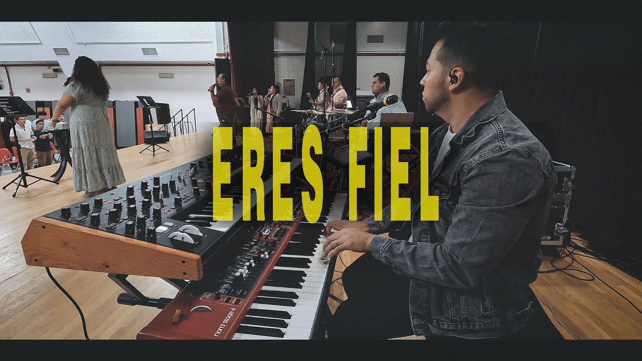 Eres Fiel - Israel Houghton Project LA [Piano CAM] Nord Stage 4 + Moog Muse