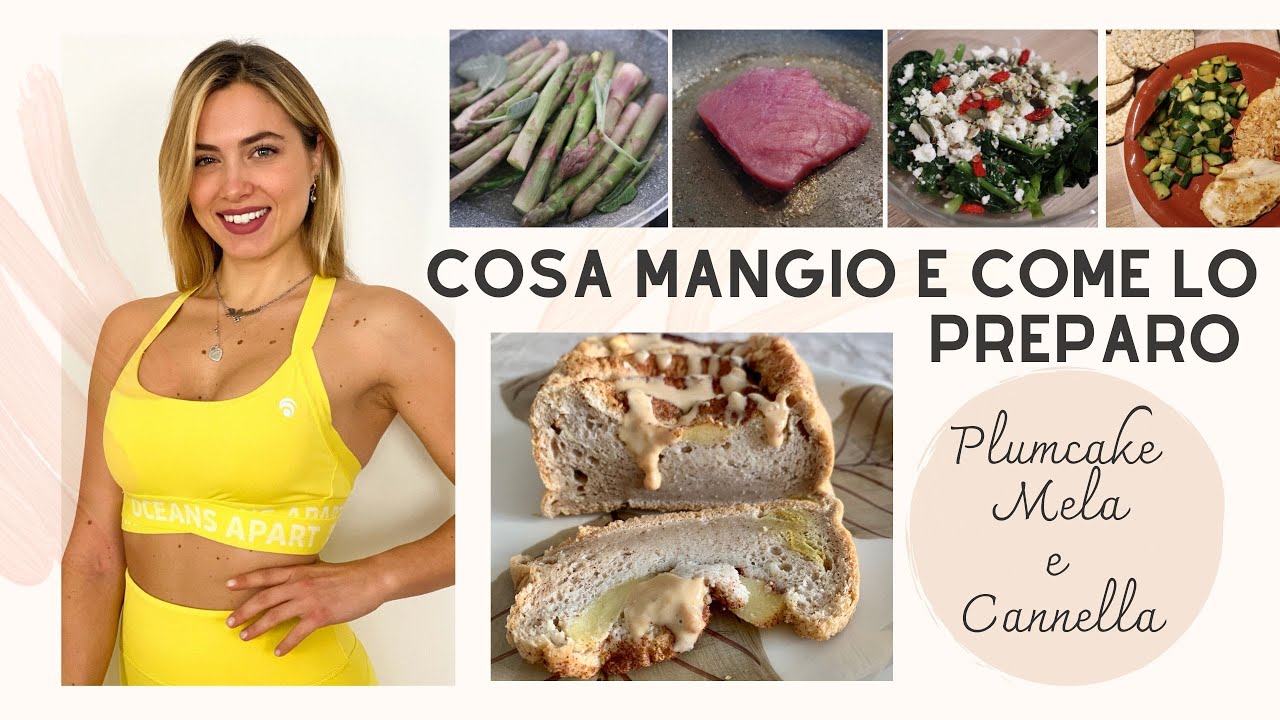 COSA MANGIO E COME LO PREPARO + videoricetta Plumcake 🍏