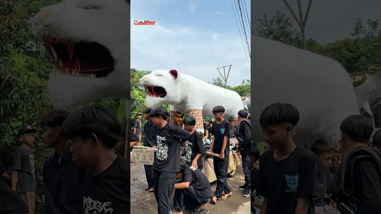 ANAK KUCING BESAR FULL Arak Arakan Khitanan Masal Desa KEDUNGDAWA 2025 Kedawung #ogohogoh #karnaval