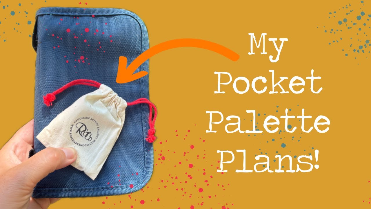 My Pocket Palette Plans: When I'll Actually Use This Travel Sketching Kit