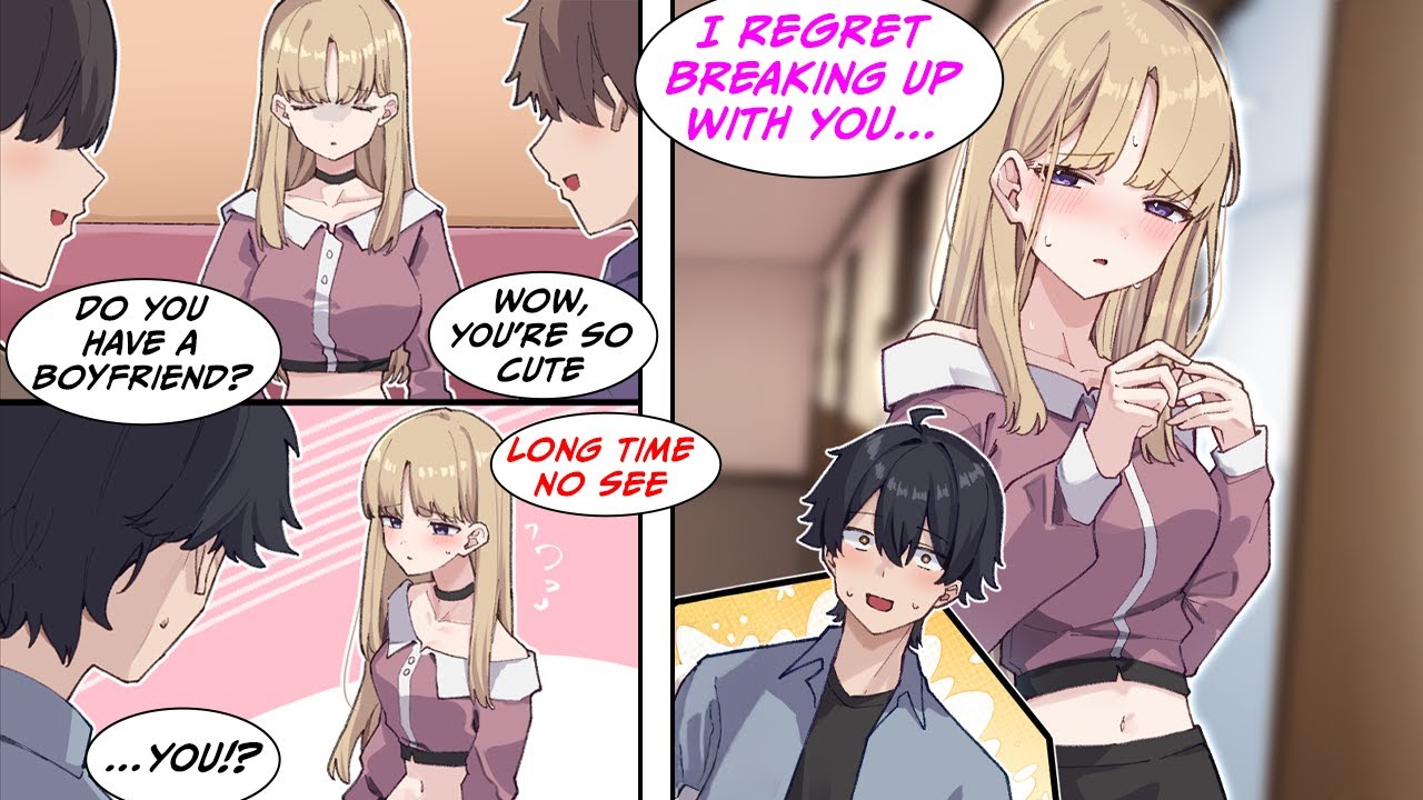 [Manga Dub] I reunite with my ex-girlfriend, who has become a celebrity at a match-making party...