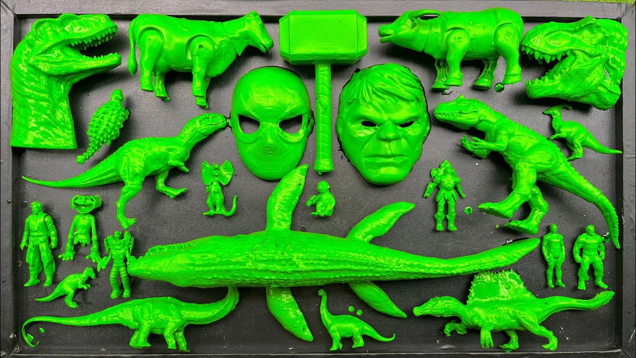 Dinosaurus Jurassic World Dominion: T-rex/ Brachiosaurus/ Skibidi/ Spider-Man/ KingKong/ KingGidorah