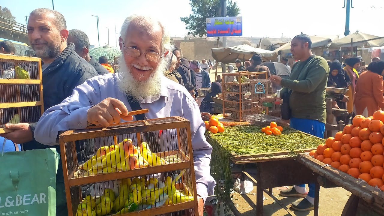 ثاني فيديو من سوق الجمعة الناس اشترت ايه وبكام من السوق وأسعار العصافير بأرقام اصحابها السبت ٢١يونيو