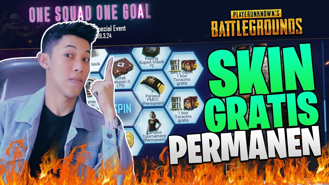 BURUAN! SKIN GRATIS PERMANEN! BAHAS EVENT PMCC 2019 - PUBG MOBILE